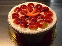 4-6 Kişilik Yaş Pasta Menüsü - Sevgililer Günü İçin pasta