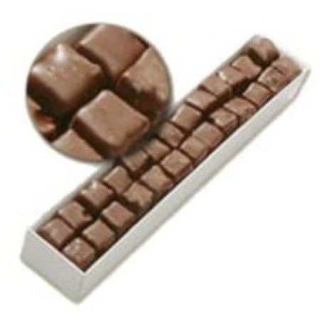 500 Gr Çikolatalı Lokum Karışık pasta