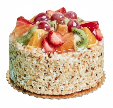 Efsane Tat Deneyimi 6-9 Kişilik Karışık Meyveli pasta