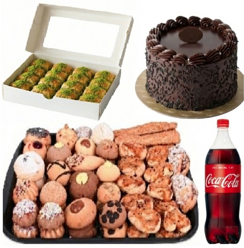 Her Dilim Ayrı Mutluluk 2-3 Kişilik Menü pasta