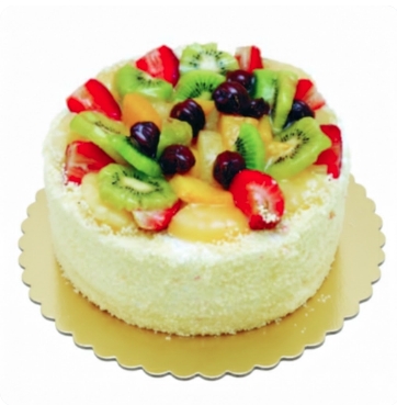 Meyve Bahçesi 6-9 Kişilik Şık ve Lezzetli Yaş Pasta pasta