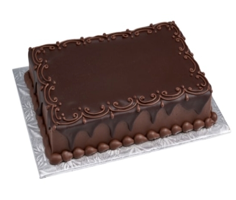 Özel Günler İçin 45 Kişilik Çikolatalı Yaş Pasta pasta