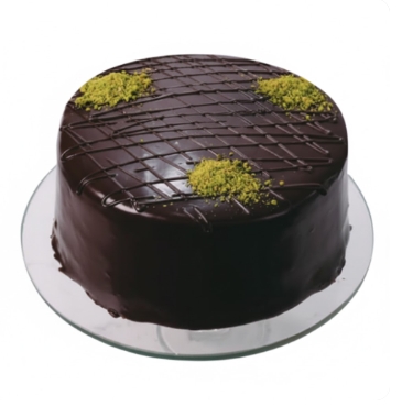 Şık Kutlama Pastası 6-9 Kişilik Çikolatalı Yaş Pasta pasta