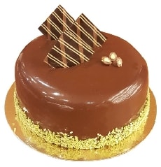 Taze Aromalı 6–9 Kişilik Çikolatalı Yaş Pasta pasta